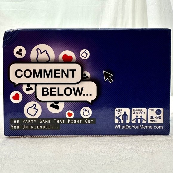 Comment Below Party Card Game from What Do You Meme 100% Complete - Picture 6 of 7